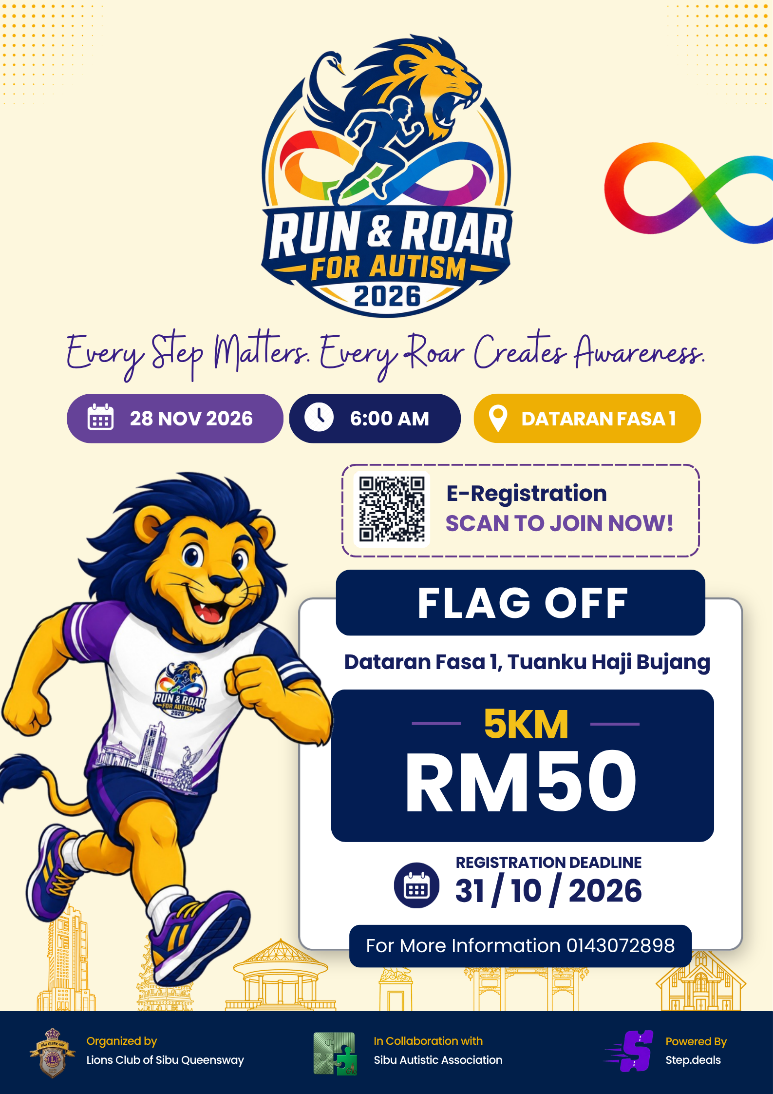 Run & Roar for Autism 2026