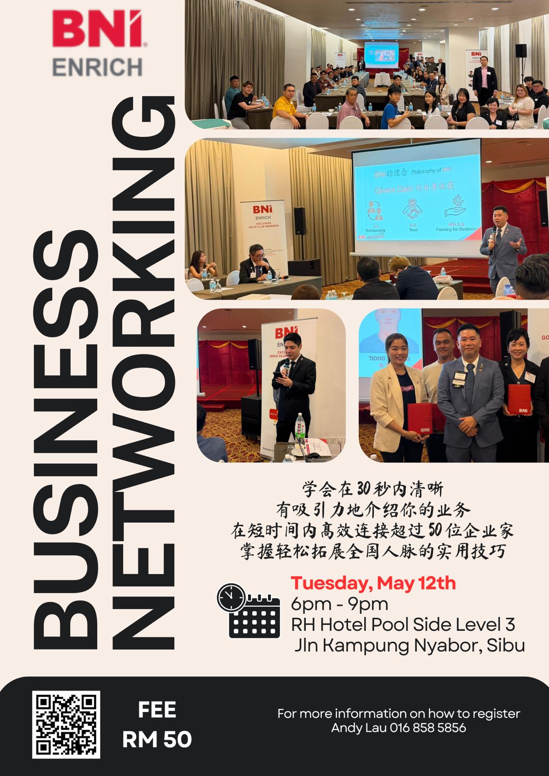 BNI Enrich 丰收 Business Networking Day